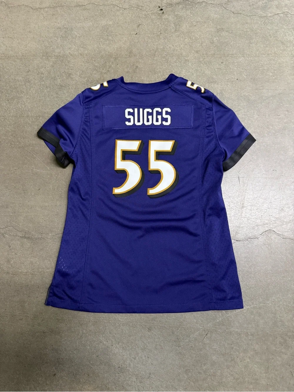 Baltimore Ravens Terrell Suggs #55 NFL Nike Limited Womens Purple Jersey Medium